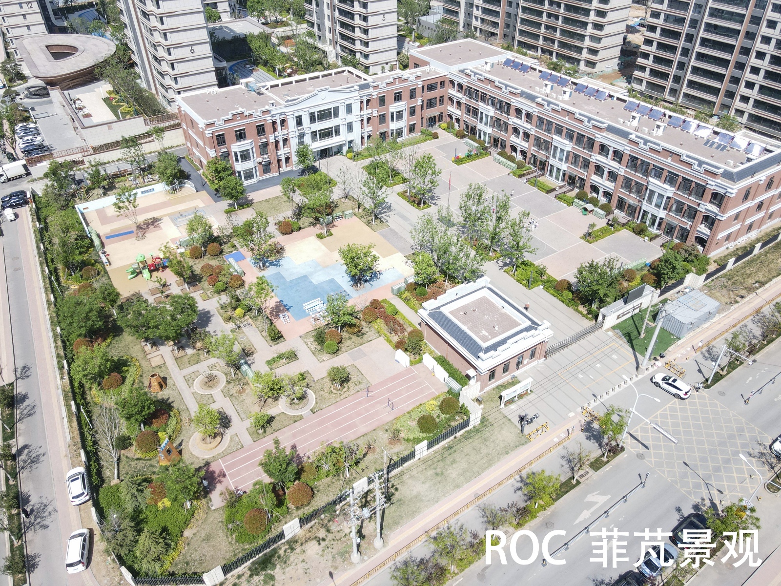 一幼银丰园鸟瞰图